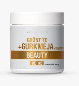 Maisto papildas WELLaware GREEN TEA + TURMERIC 60 kaps.